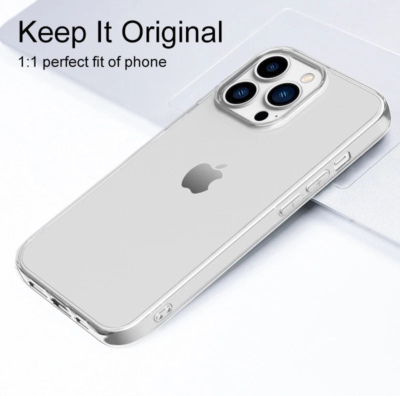 Ultra Thin Clear Silicone Case