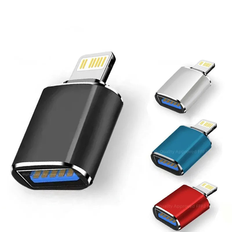 USB3.0 To Lightning Adapter OTG For iPhone iPad