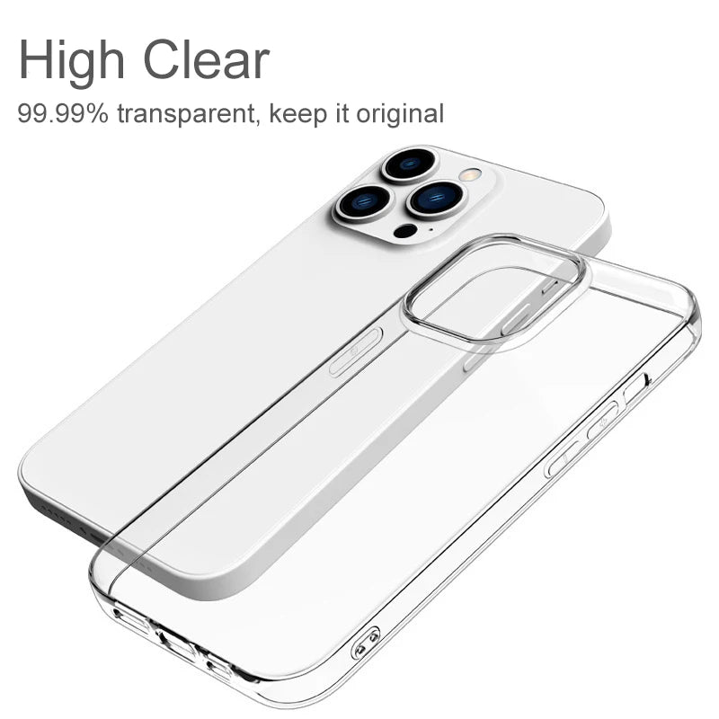 Ultra Thin Clear Silicone Case